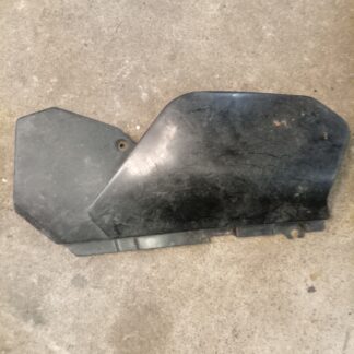 Yamaha DT 125 R 1989-98 Oikea sivukate musta