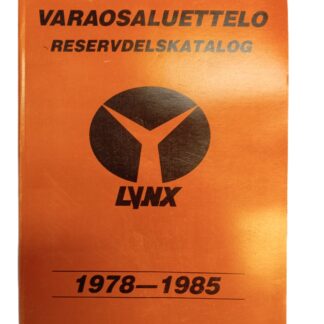 LYNX Varaosaluettelo 1978-1985