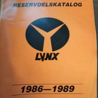 Lynx Varaosaluettelo 1986-1989